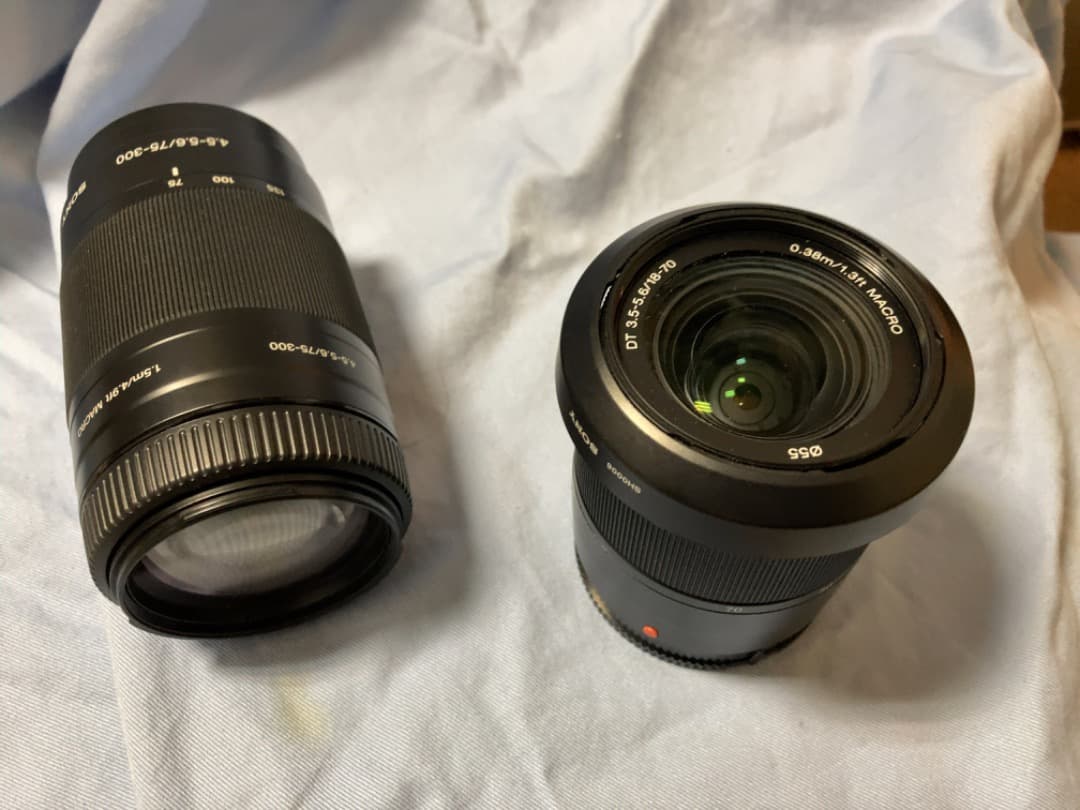 ソニーアルファ　Wレンズセット