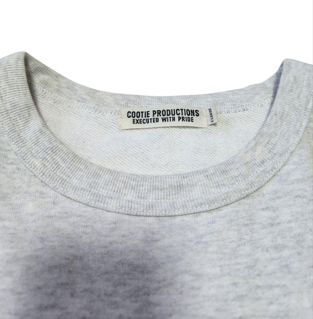 COOTIE クーティ バックプリント スウェットトレーナー
