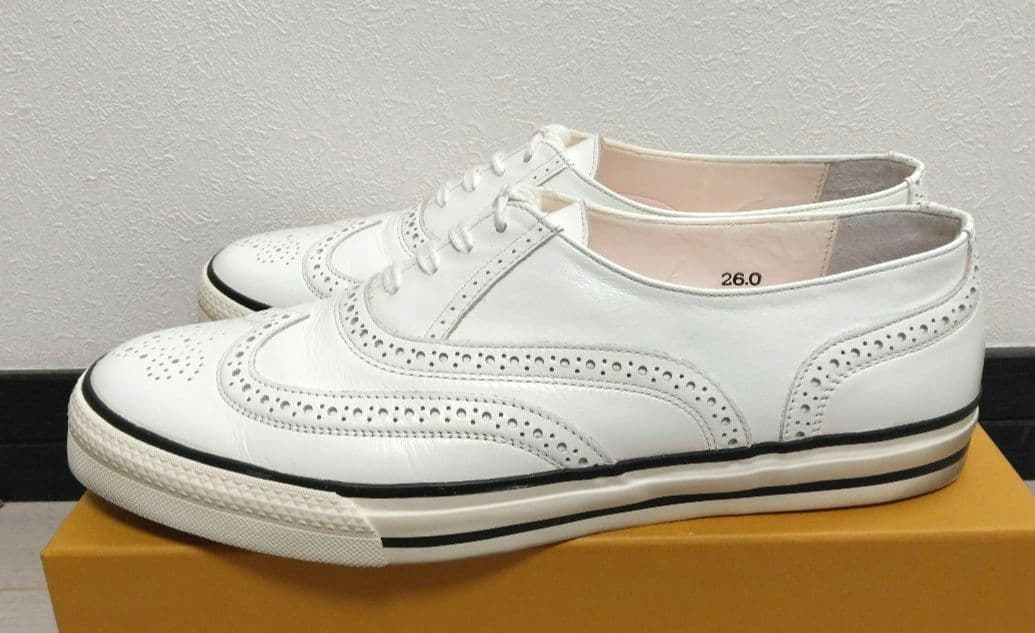 COMME des GARCONS 本革製ウイングチップシューズ　スニーカー26