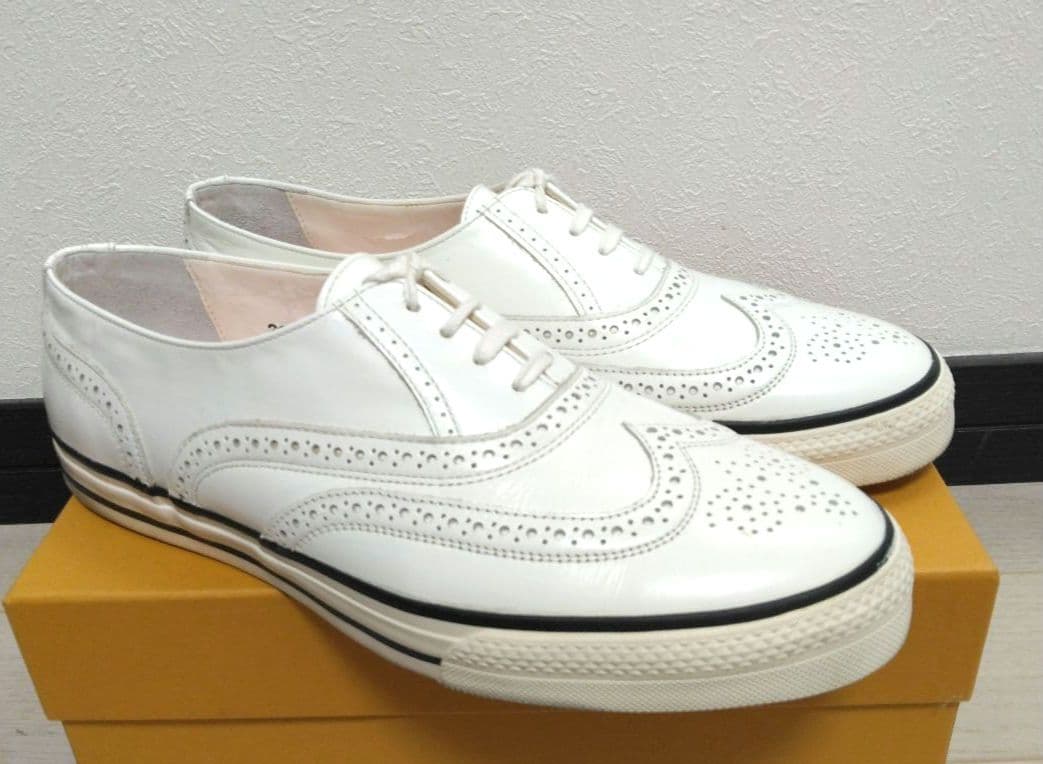 COMME des GARCONS 本革製ウイングチップシューズ　スニーカー26