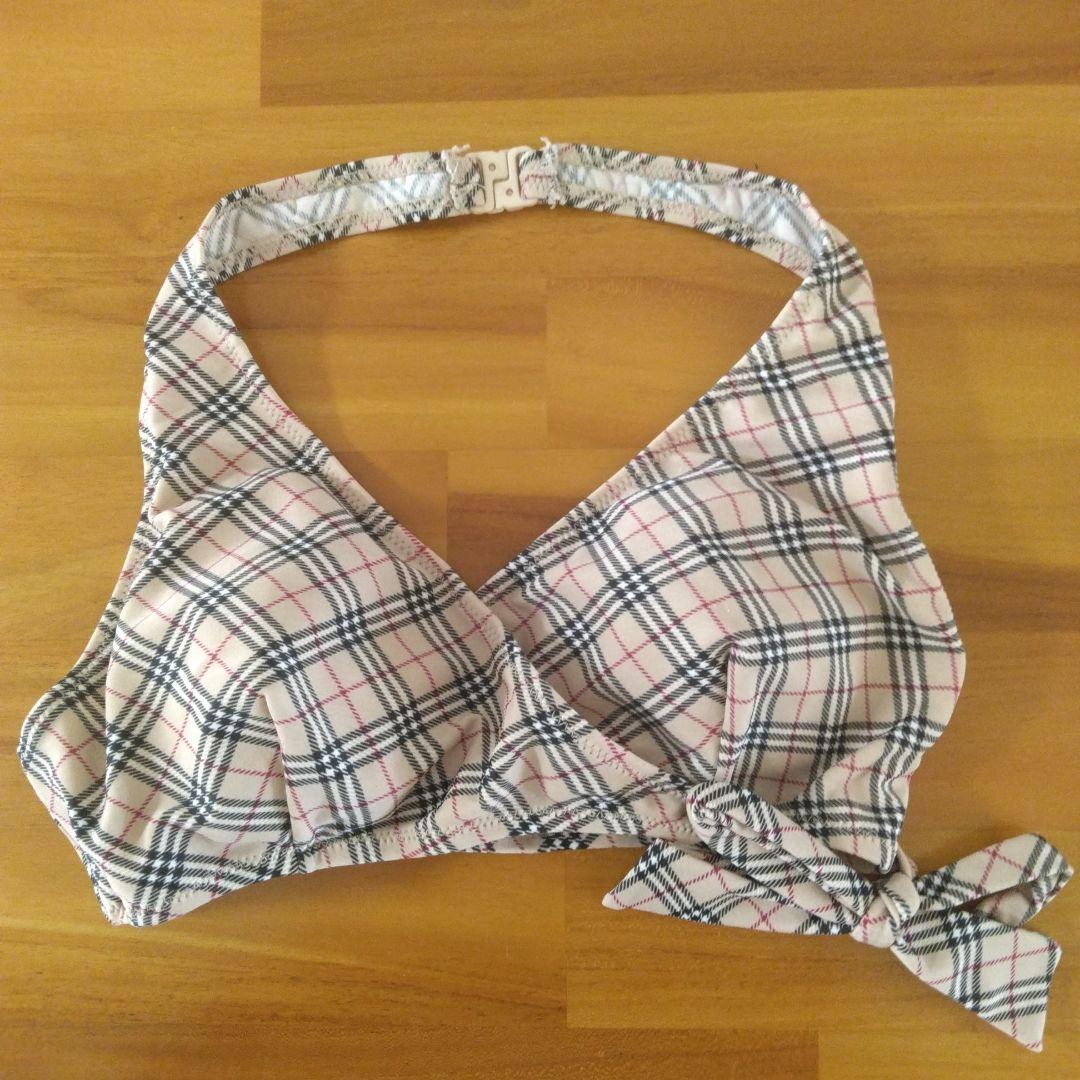 BURBERRY　チェック柄セパレート水着
