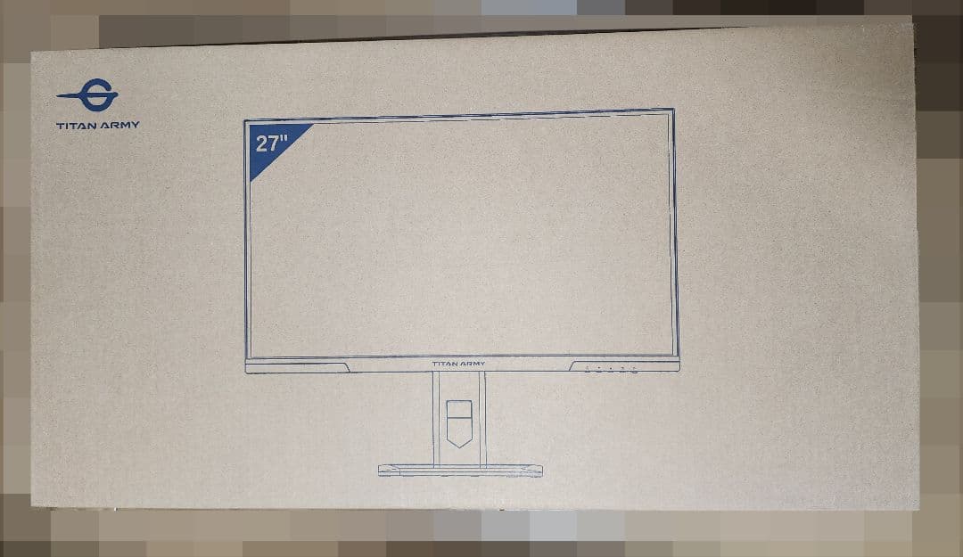 新品未開封Titan Army P2710V-QD 4K160Hzデュアルモード