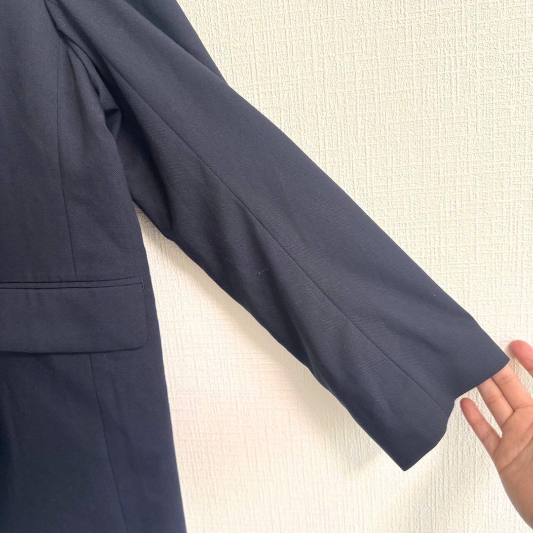 NOBLE ダブルブレストテーラードジャケット ネイビー ノーブル