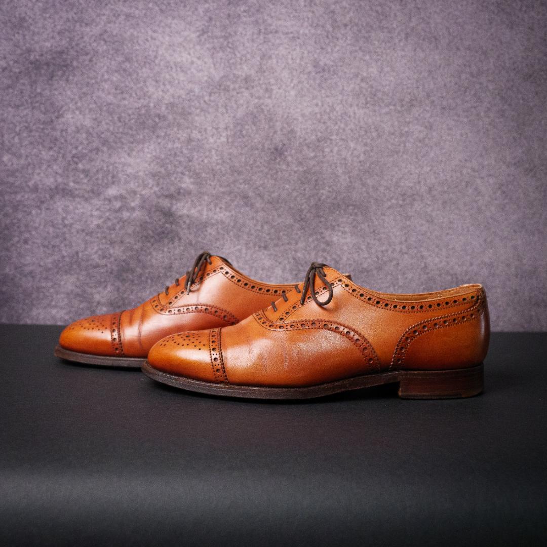 タイムセール　Crockett&Jones クロケット&ジョーンズ　セミブローグ