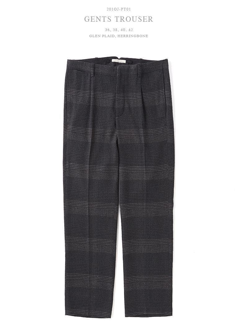 20ss オールドジョー GLEN PLAID ジェンツ トラウザーズ W30