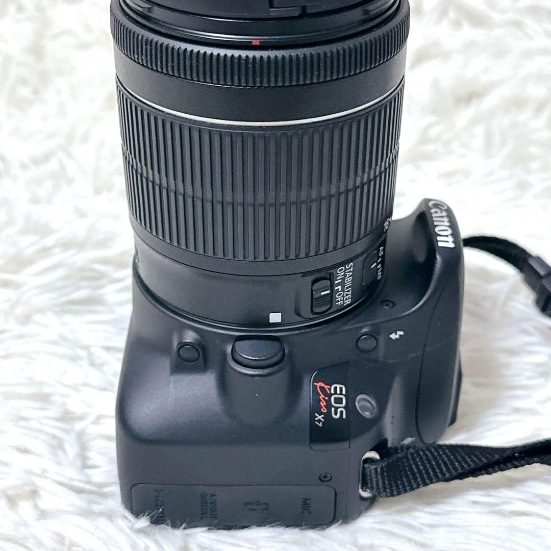 【極美品】Canon EOS Kiss X7 デジタル一眼レフ 18-55mm