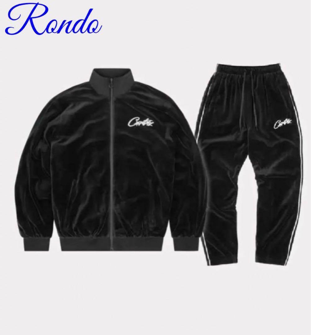 在庫1点 即日発送 Corteiz Velour Tracksuit ベロア