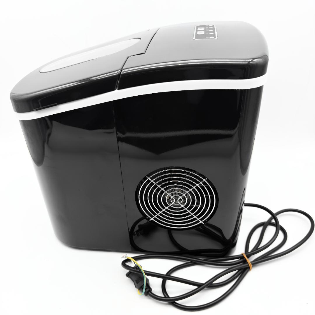 【未使用に近い】コンパクト高速製氷機 SR-HIM01 ブラック 黒