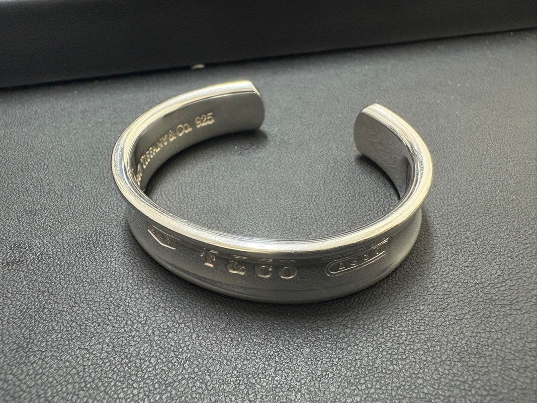ティファニー　Tiffany ナローバングル ブレスレットSV925 40.8g