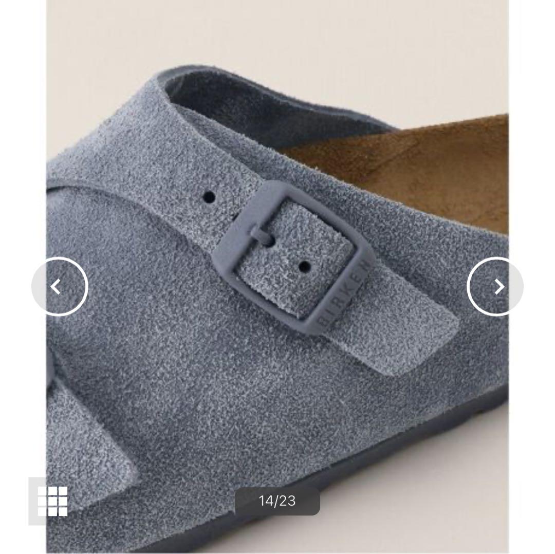 ビルケンシュトック チューリッヒ 24.5 IENA ブルー 【限定色】送料込