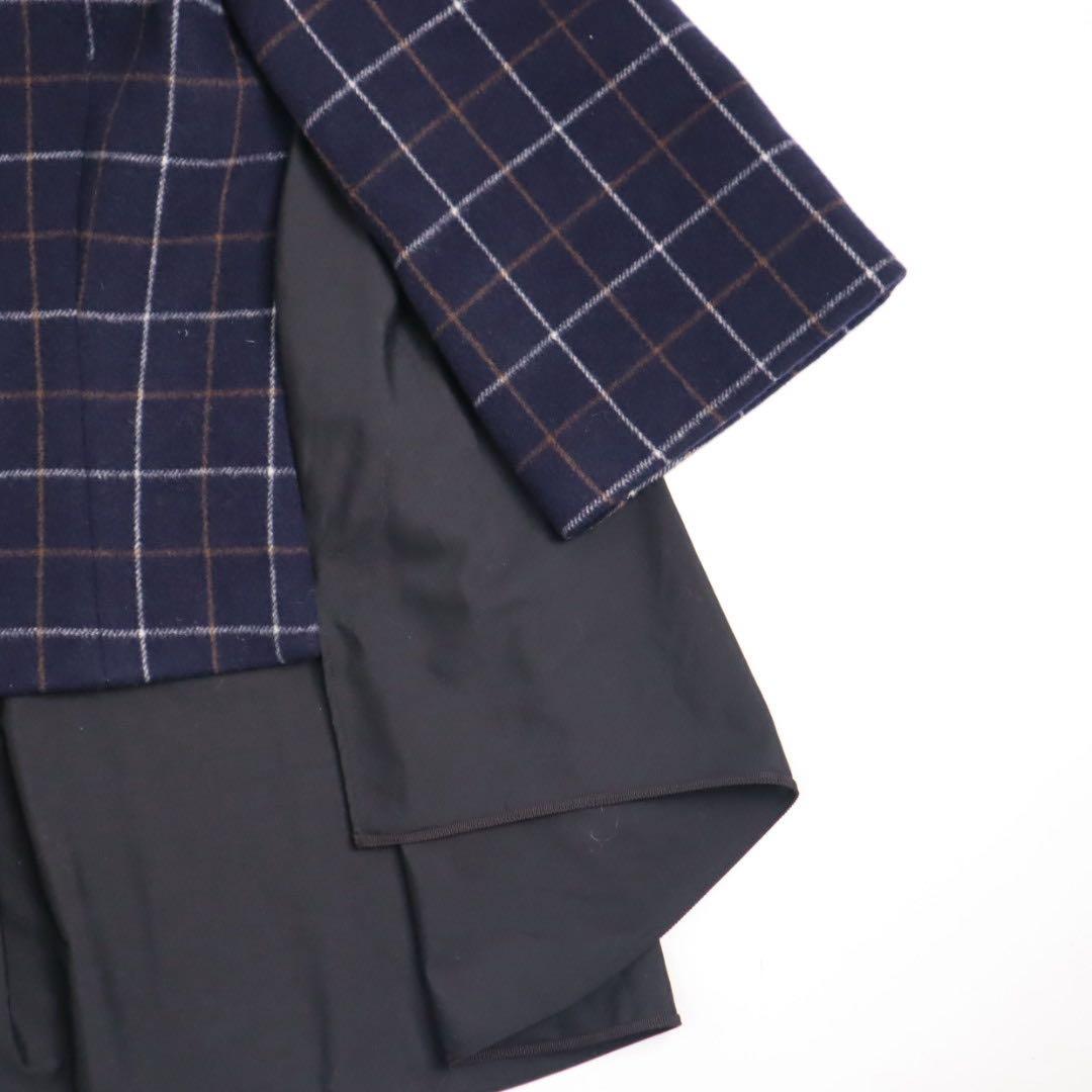 sacai サカイ ドッキング レースアップ ブラウス ウール セーター