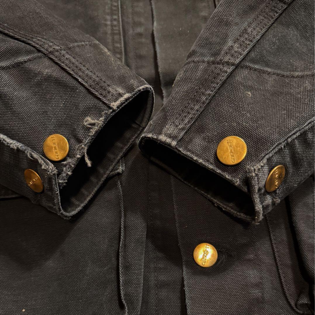 80s カーハート ハンティングジャケット チョアコート 激レア 裏地なし