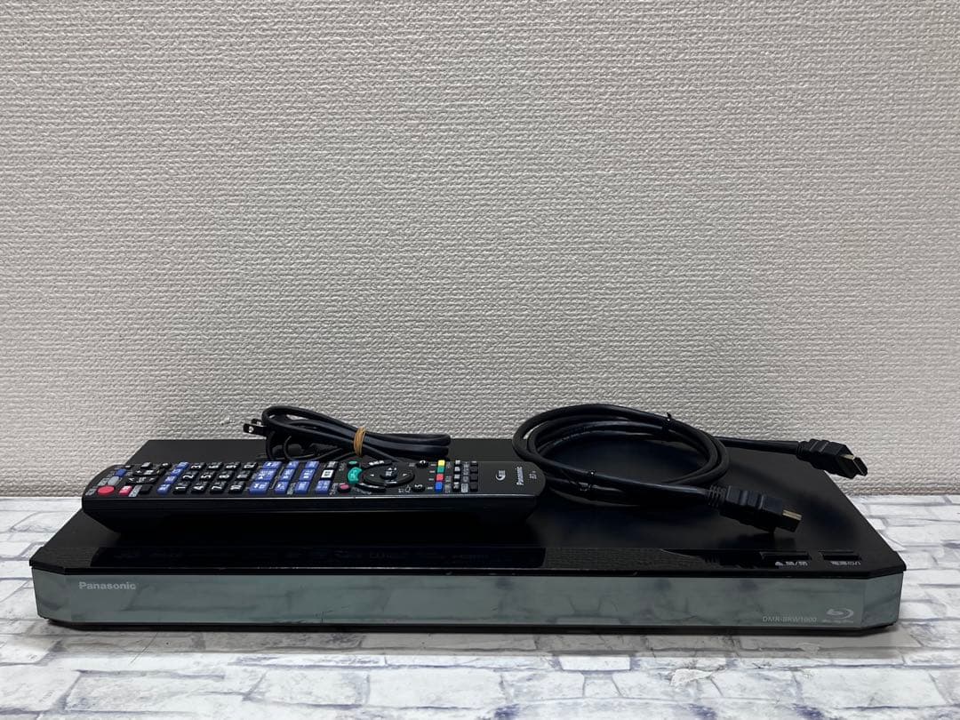 4K 1TB 2番組録画　パナソニックBDレコーダー DMR-BRW1000
