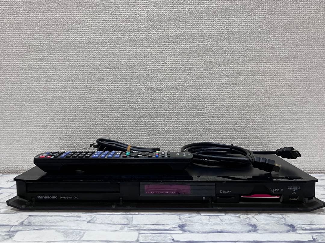 4K 1TB 2番組録画　パナソニックBDレコーダー DMR-BRW1000
