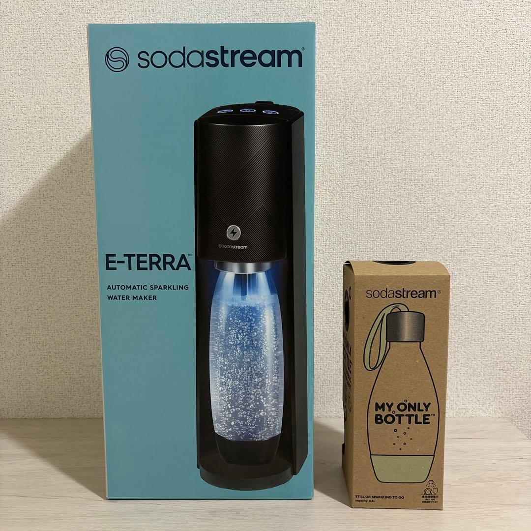 【新品未使用】SodaStream E-TERRA 自動炭酸水メーカー