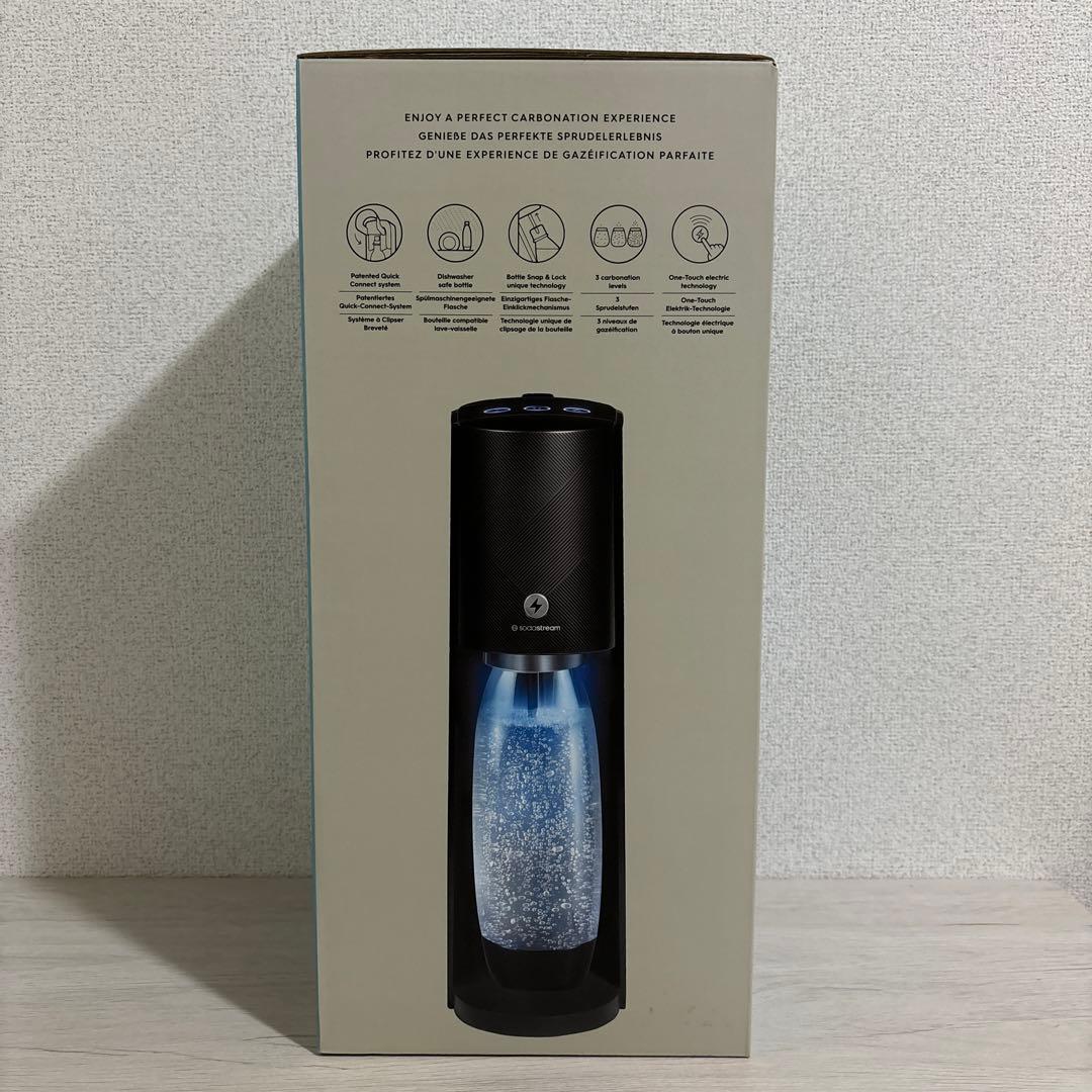 【新品未使用】SodaStream E-TERRA 自動炭酸水メーカー