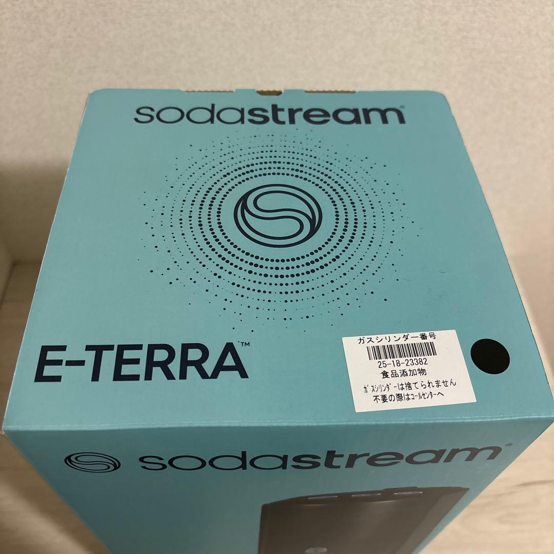 【新品未使用】SodaStream E-TERRA 自動炭酸水メーカー