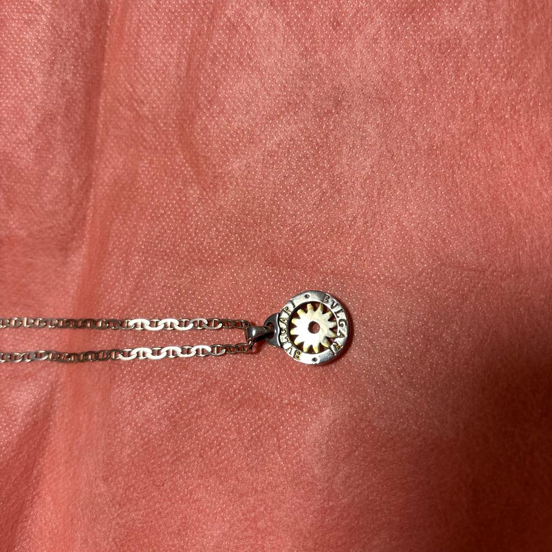 ブルガリ　オールド　ブルガリシルバーネックレス　BVLGARIシルバーネックレス