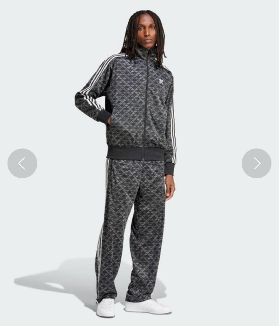 adidas ファイヤーバード クラシック モノトラックトップ モノグラム 総柄