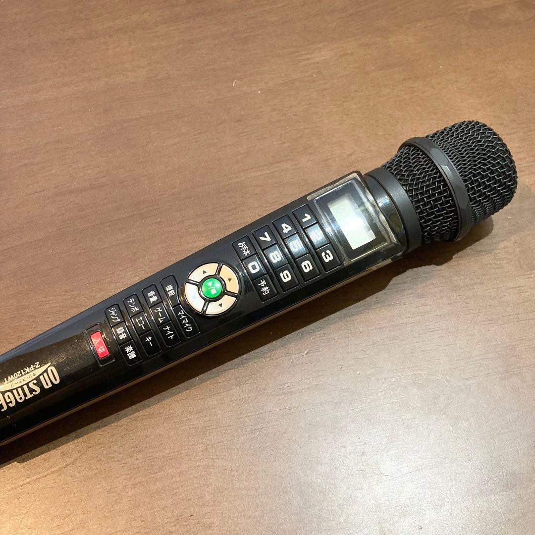 【美品】オンステージ パーソナルカラオケ ワイヤレスマイク Z-PK120WT