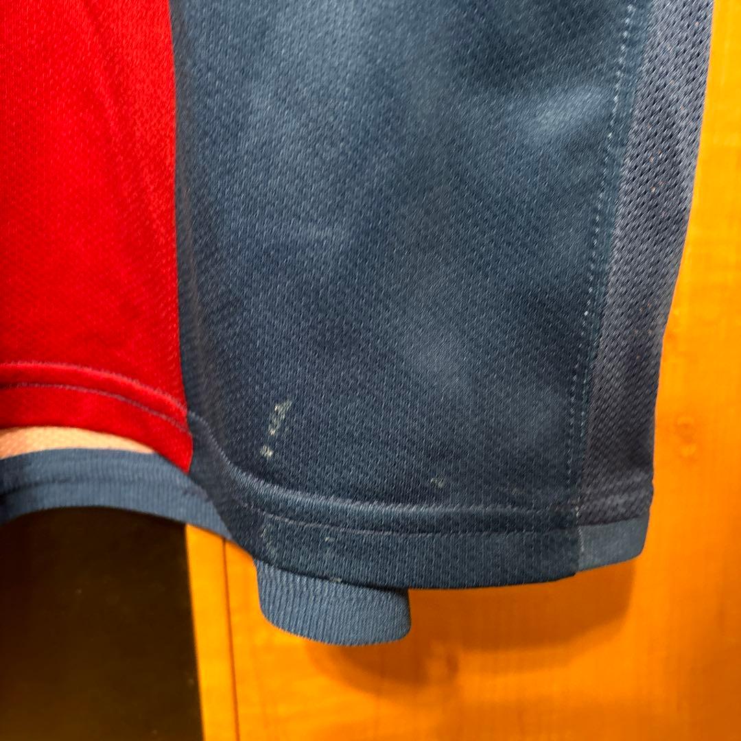 【C】FCバルセロナ バルサ ロナウジーニョ ユニフォーム ゲームシャツ