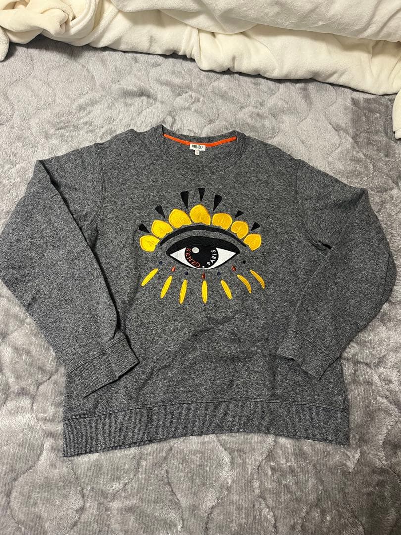 KENZO アイモチーフ グレー スウェット L