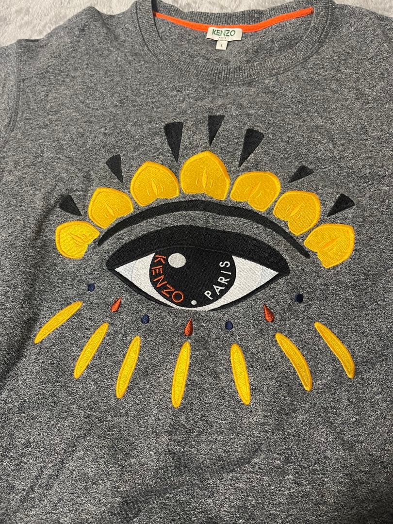 KENZO アイモチーフ グレー スウェット L