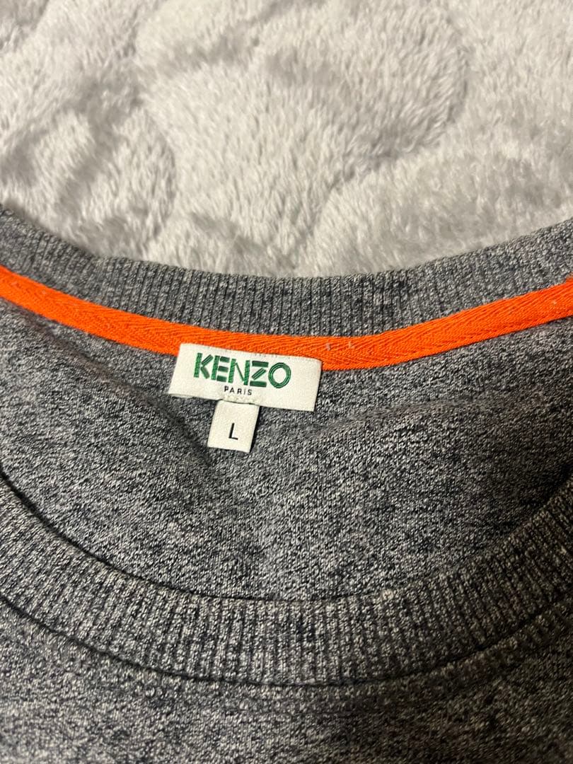 KENZO アイモチーフ グレー スウェット L