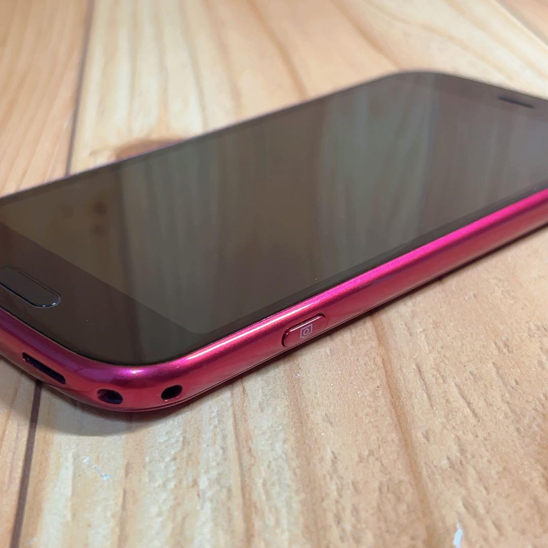 SIMフリー 本体 らくらくスマートフォン 64 GB 415 ピンク 電池良好