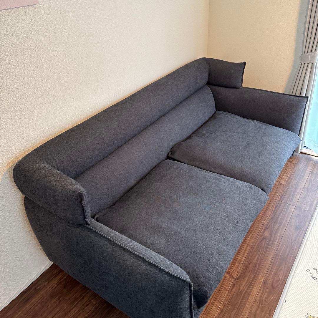 ニトリ ソフティーナ 3人掛けソファ【クッションなし】