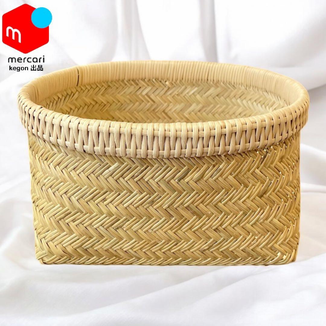 【新着新品】鳥越竹細工 すず竹 おぼけ 特大 飾り縁 極上品