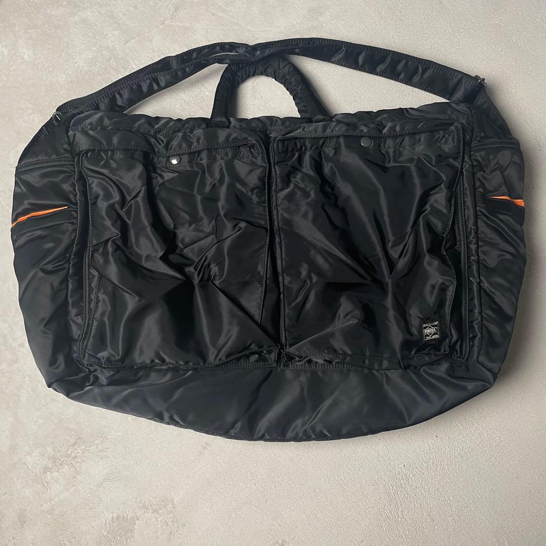 PORTER 吉田カバン タンカー ブラック ボストンバッグ 極美品