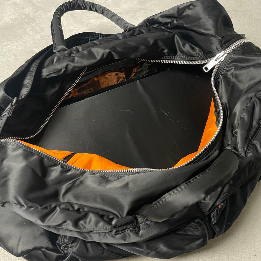 PORTER 吉田カバン タンカー ブラック ボストンバッグ 極美品