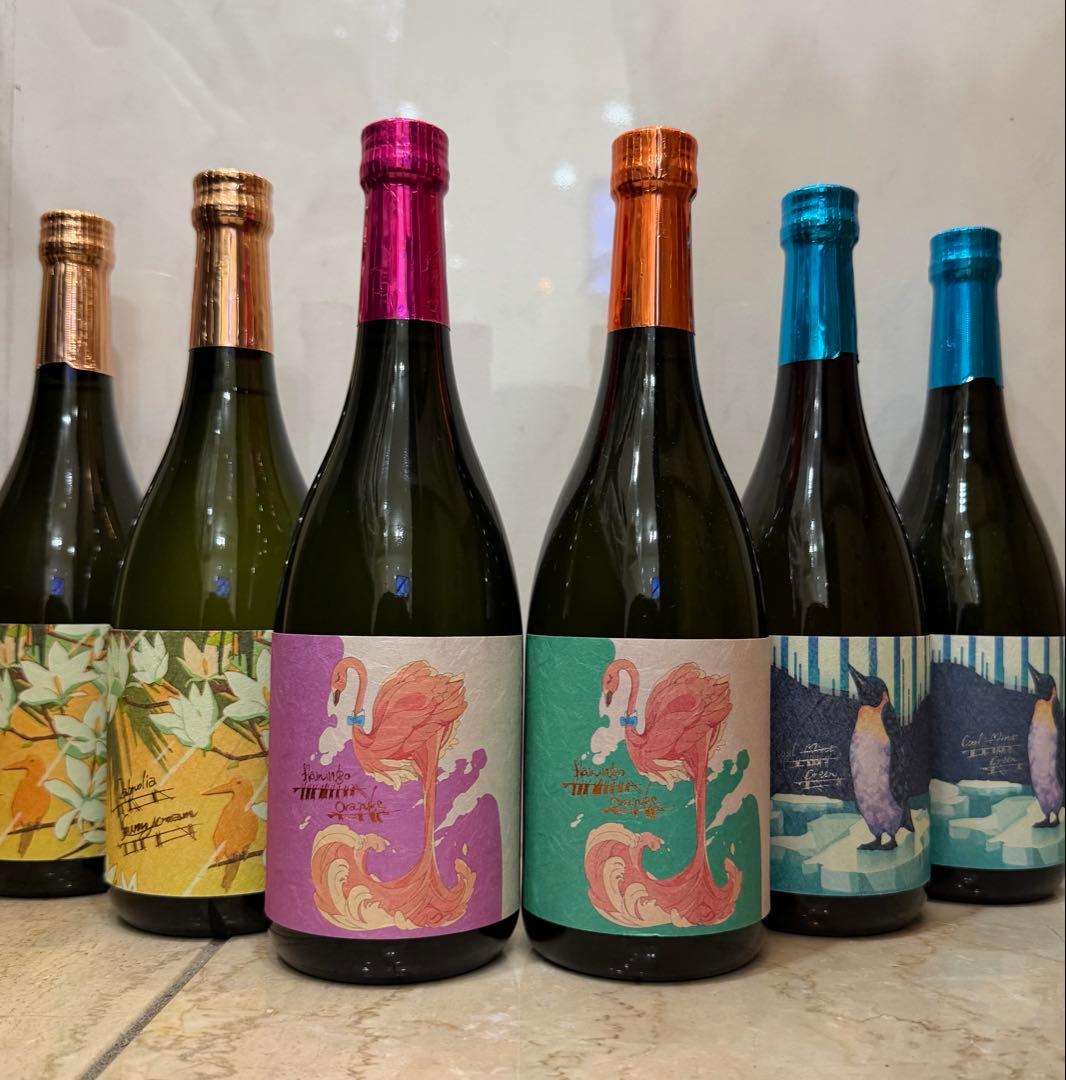 フラミンゴオレンジ・ベニハルカ・クールミント・サニークリーム 720ml 6本組