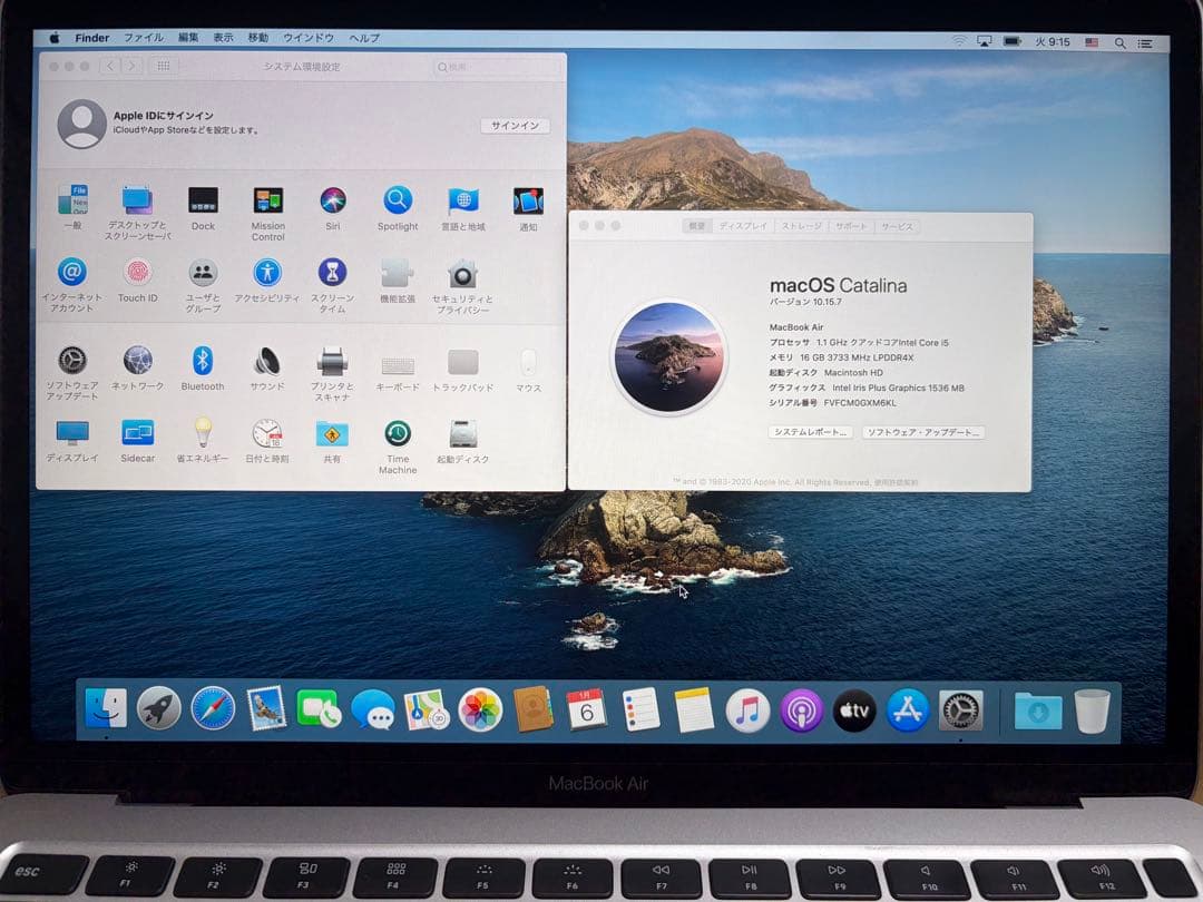 MacBook本体 MacBook Air 16GB/512GB