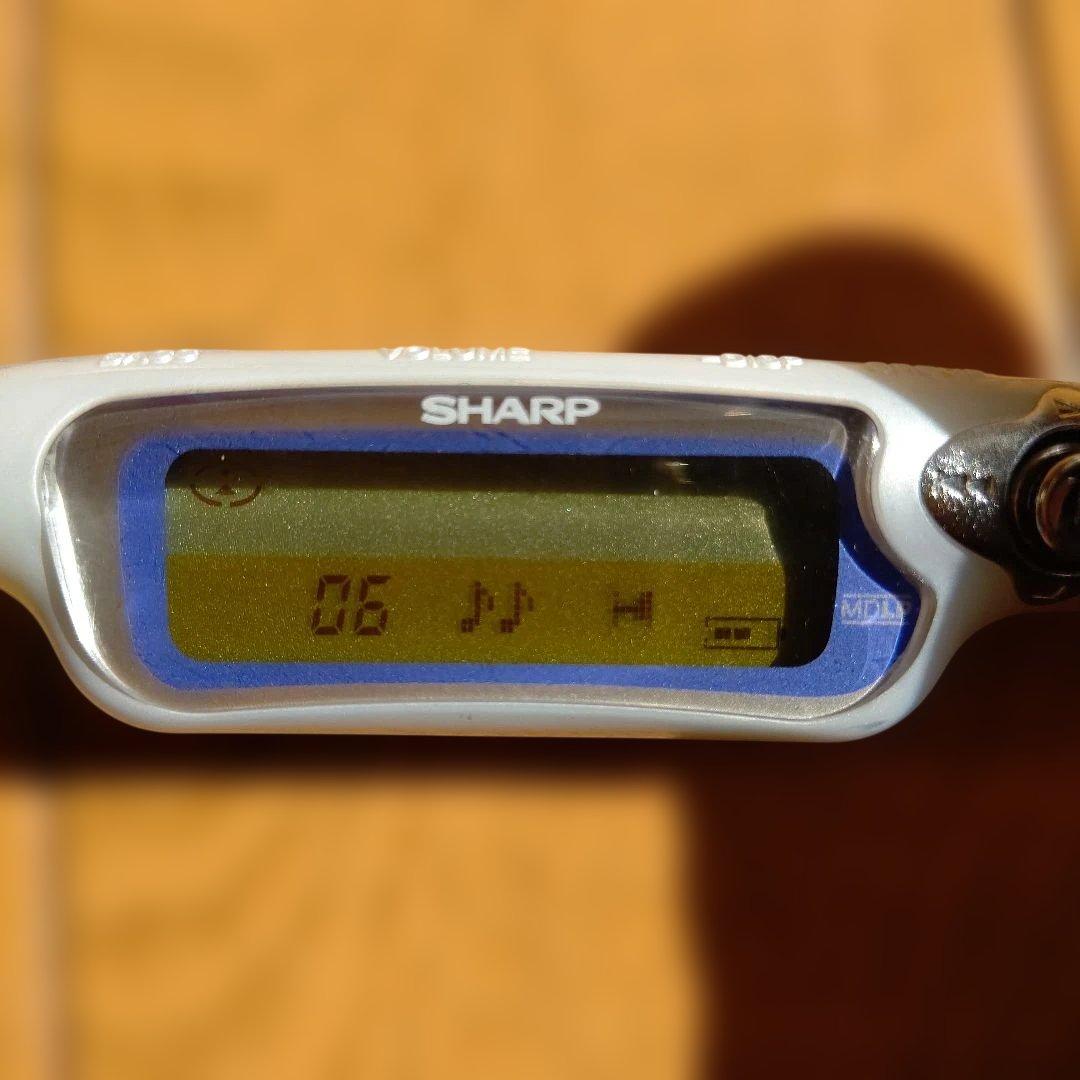 SHARP MDヘッドホンプレーヤー MD-ST66-S