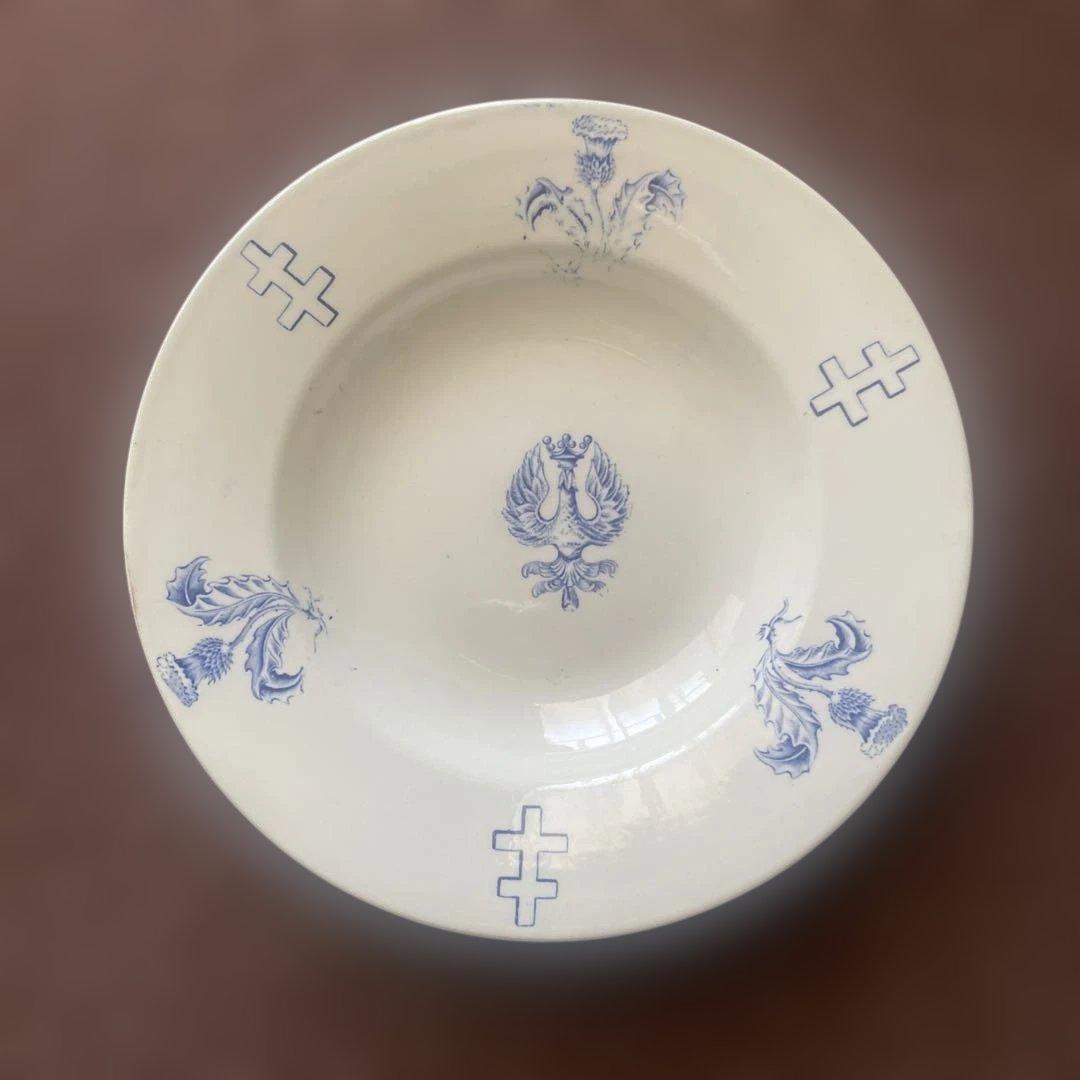 Luneville リュネヴィル ロレーヌ十字深皿