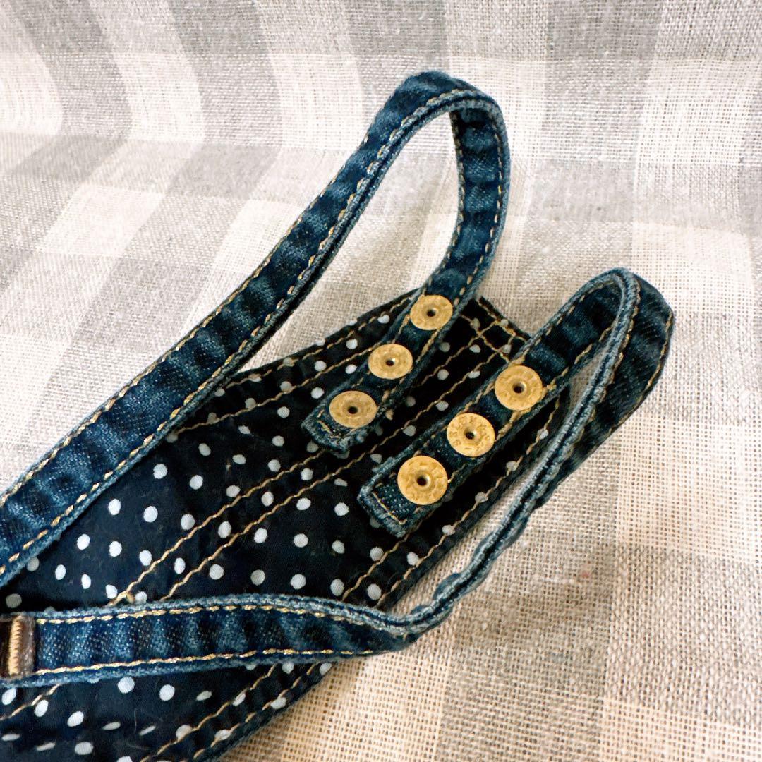 BUL BU-BU デニムジャンバースカート　Sサイズ