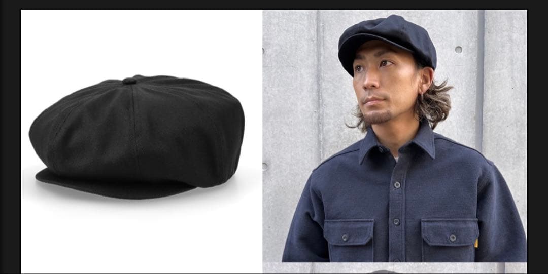 帽子 STANDARD CALIFORNIA TWILL NEWS BOY CAP