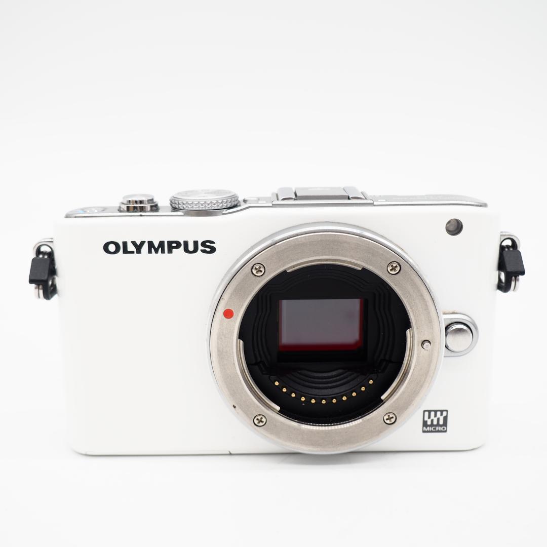 OLYMPUS ミラーレス一眼 PEN E-PL3 ホワイト