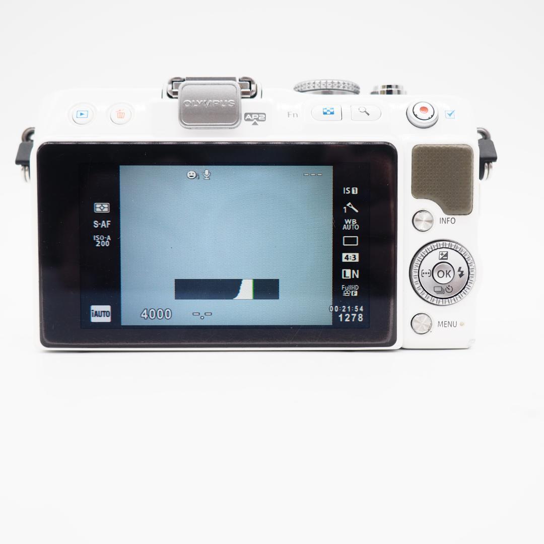 OLYMPUS ミラーレス一眼 PEN E-PL3 ホワイト