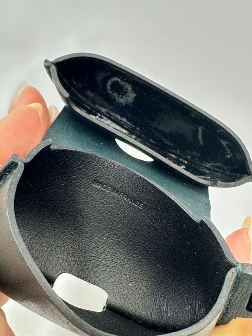 エルメス HERMES AirPods Pro2 ケース グリーン