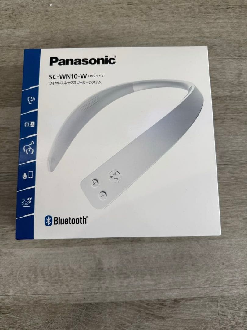 【新品、未開封】Panasonic SC-WN10-W ネックスピーカー