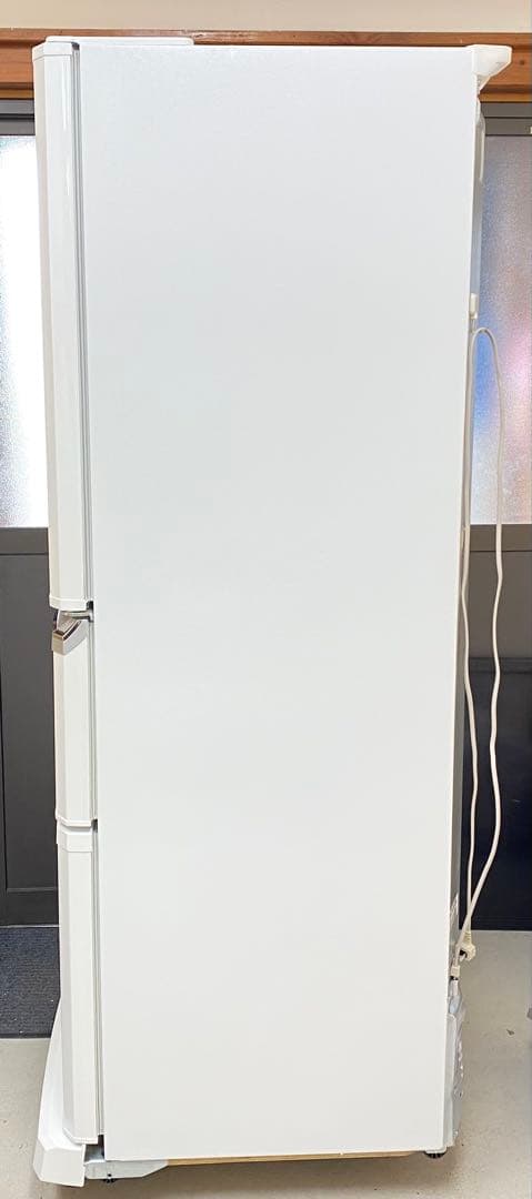 三菱 ノンフロン冷凍冷蔵庫 335L MR-C34E-W 2020年製