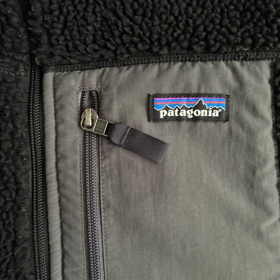 パタゴニア　patagonia フリース　ベスト　ブラック