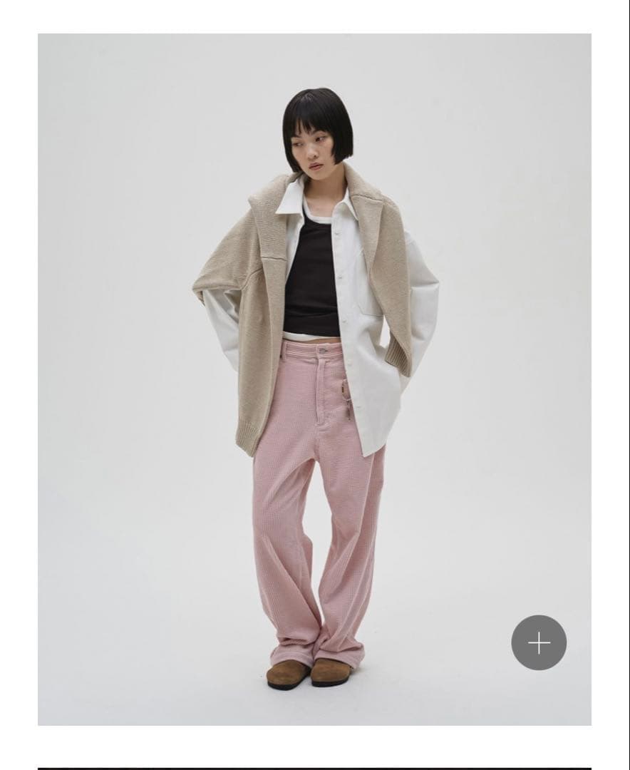 TODAYFUL Chunky Corduroy Pants ベビーピンク　38