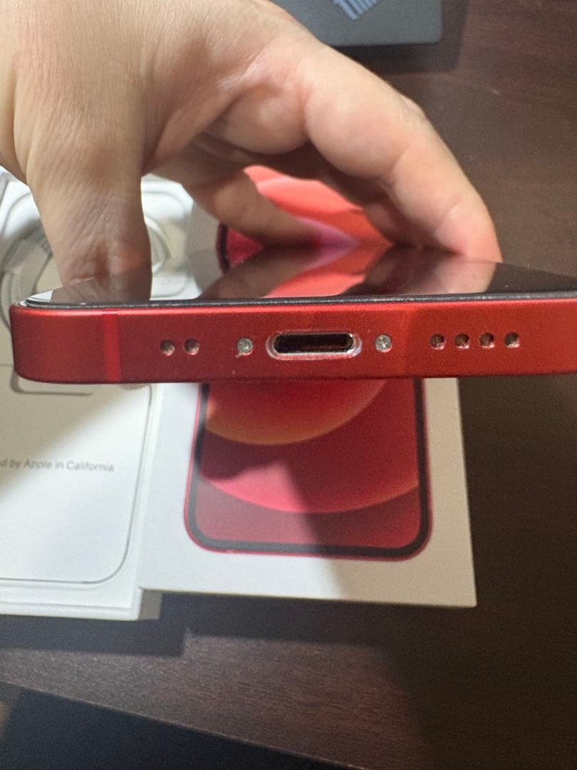 【美品】iPhone12mini 128GB PRODUCT(RED)