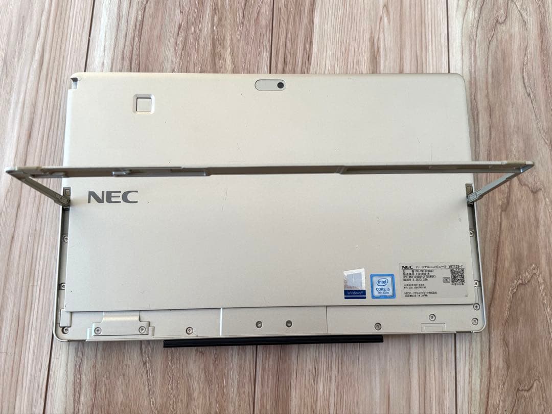 NEC 2in1タブレットi5-7Y54 8GB 128GB SSDオフィス24