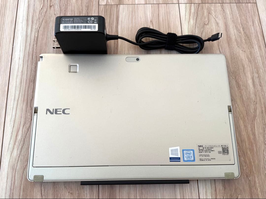 NEC 2in1タブレットi5-7Y54 8GB 128GB SSDオフィス24