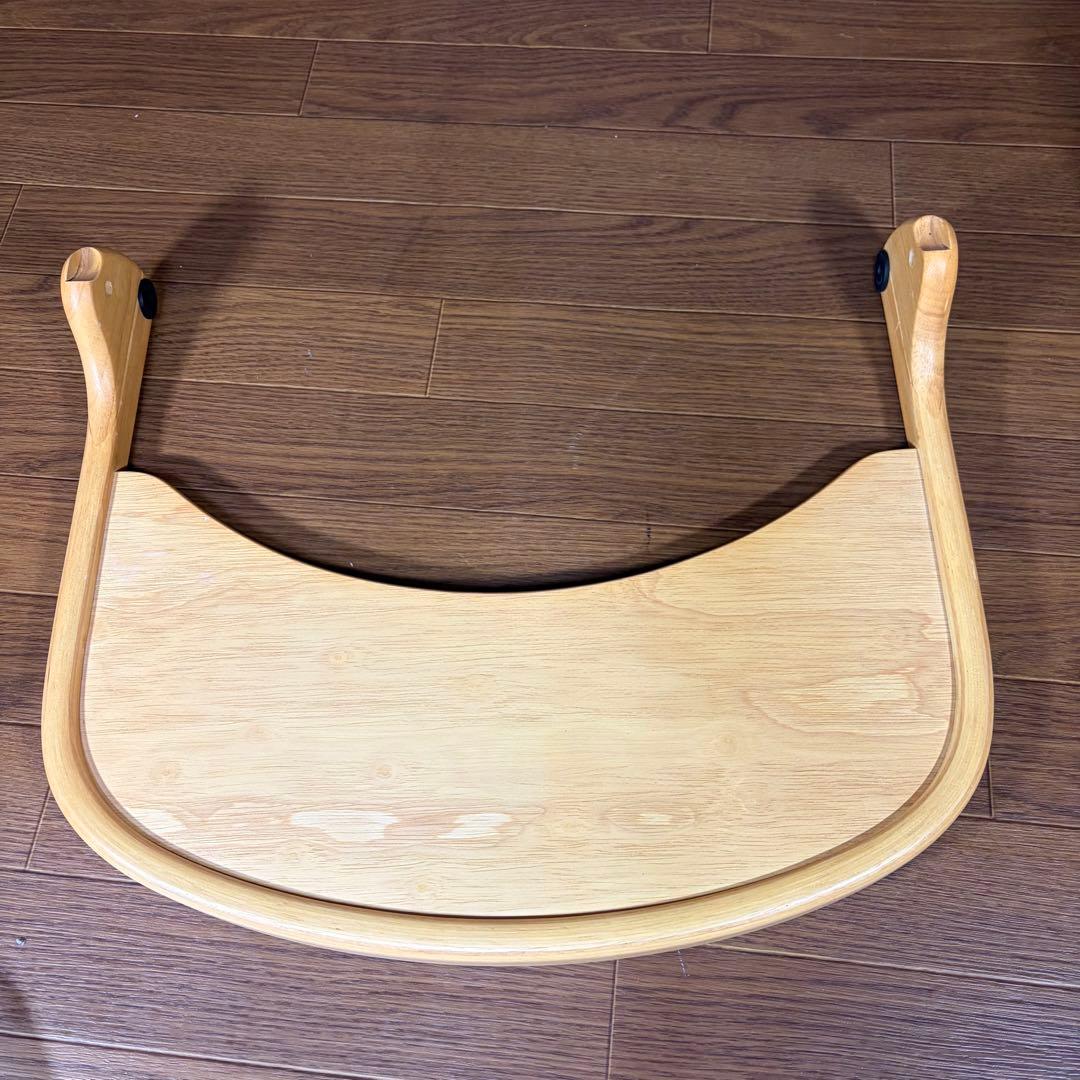 組み立て不要 大和屋　yamatoya アッフル チェア テーブル・ガード付き